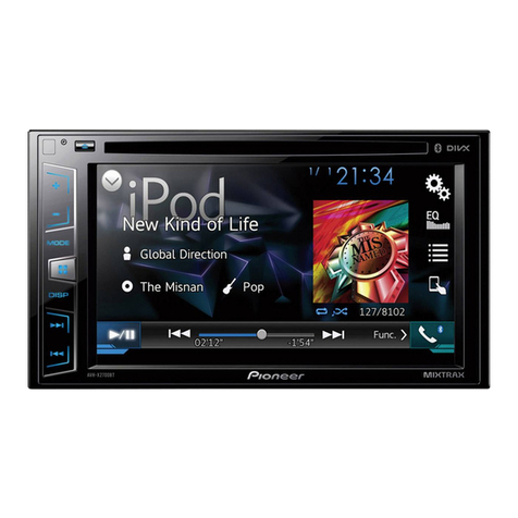 Pioneer AVH-X2700BT Operation manual
