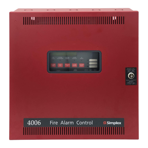 Simplex 4006-9121 User manual