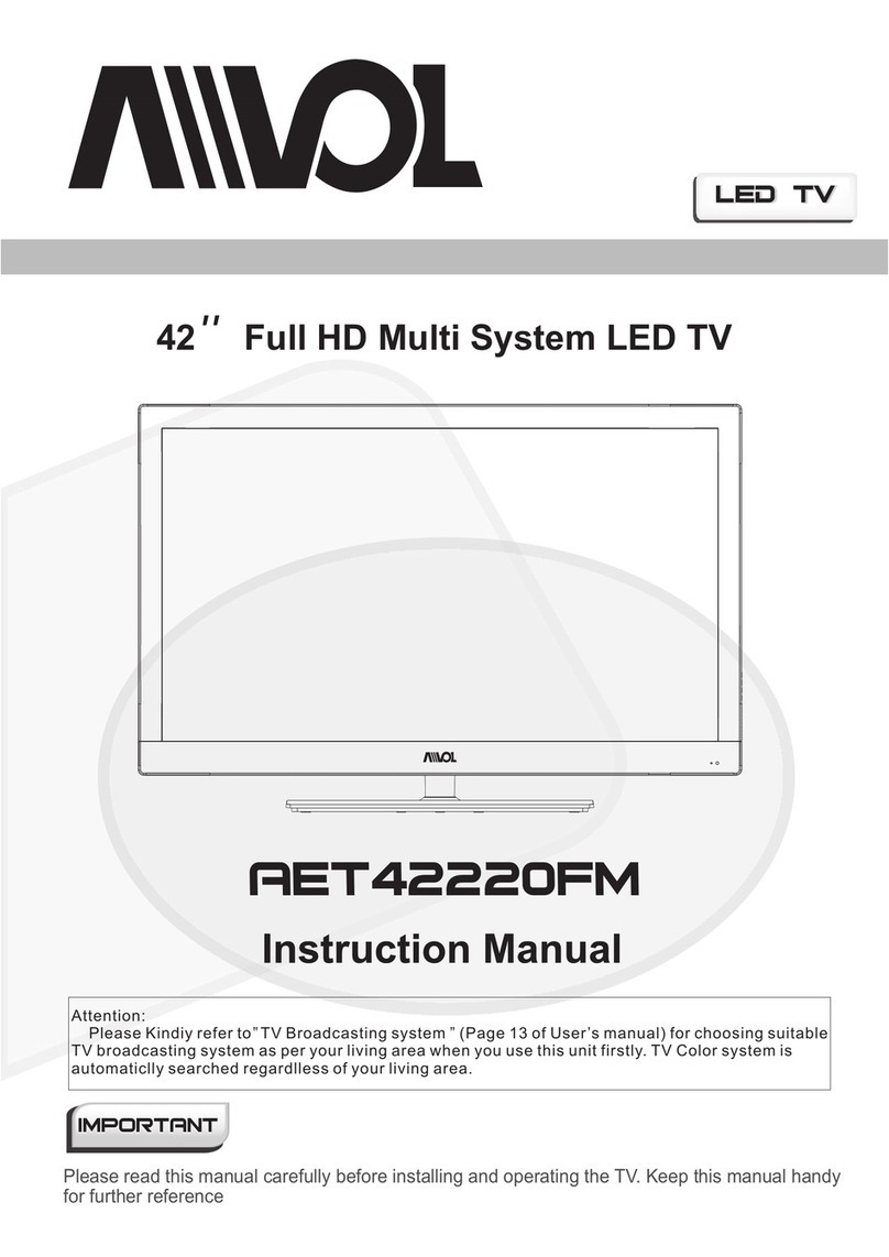 Avol AET42220FM User manual