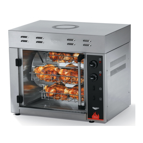Vollrath CGA8016 Operator's manual