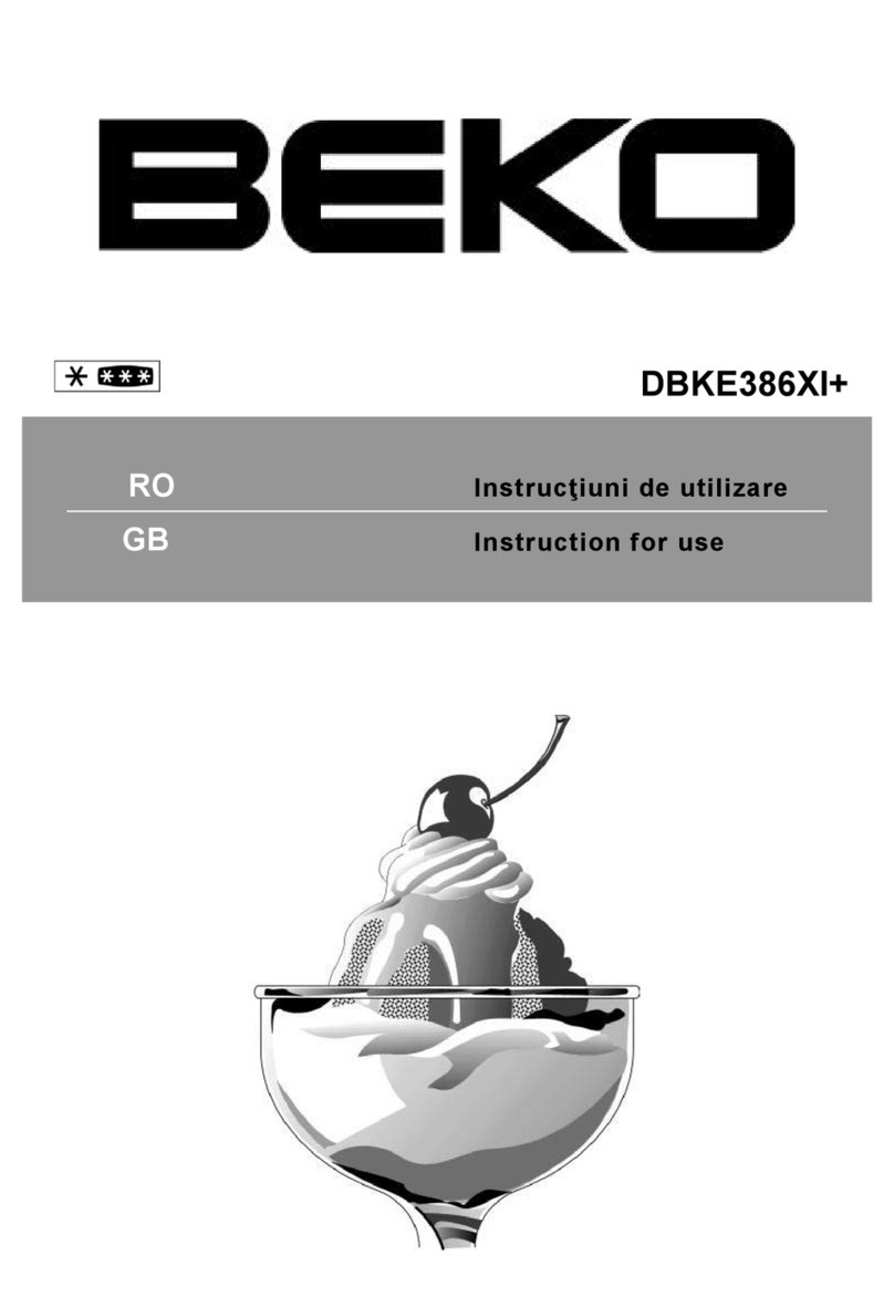 Beko DBKE386XI+ User manual
