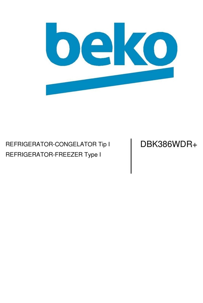 Beko DBK386WDR+ User manual