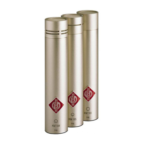 Neumann.Berlin KM 183 operating instructions