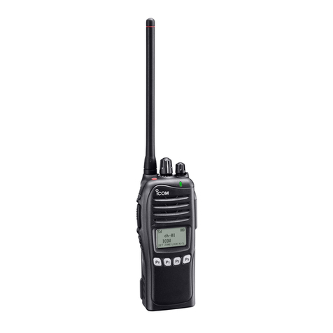 Icom IC-F4062S User manual Icom IC-F4062S User manual