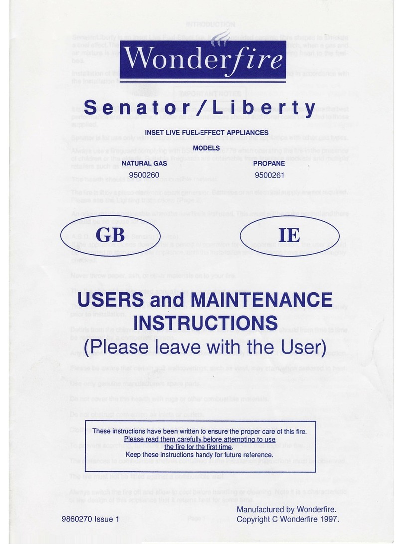 Wonderfire 9500261 Instruction Manual