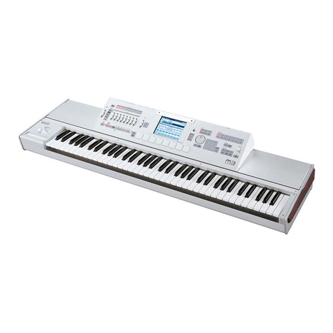 Korg M3-73 Service manual