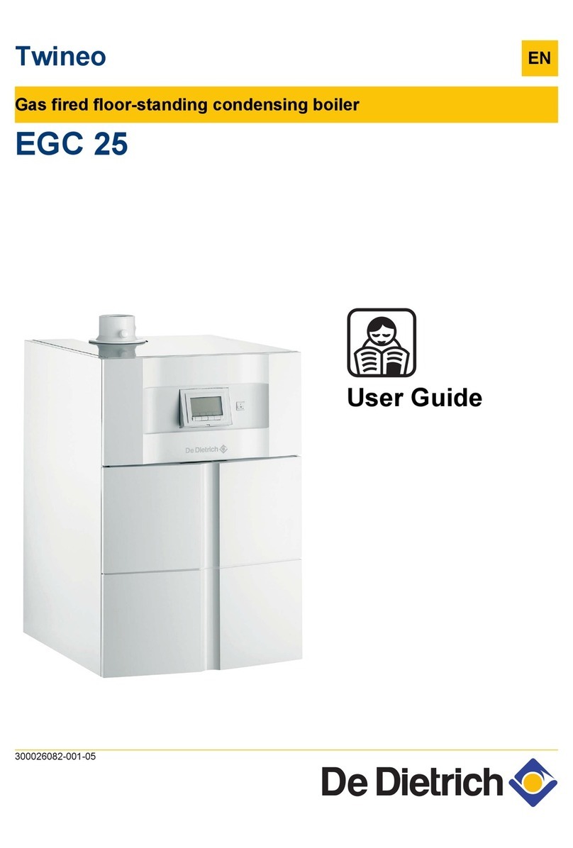DeDietrich TwineoEGC 25 user guide
