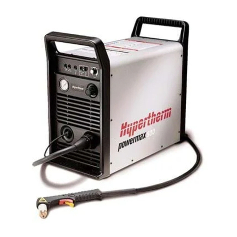 Hypertherm POWERMAX 800 Operator's manual