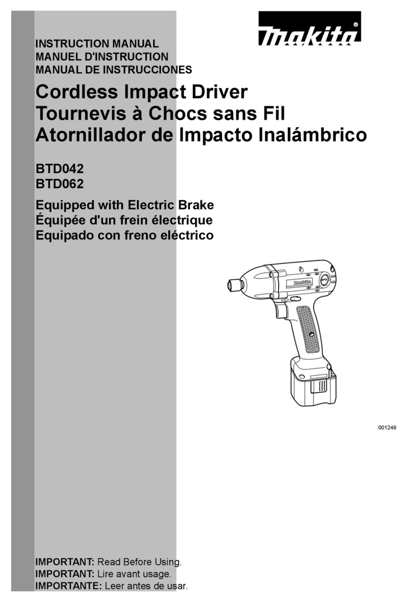 Makita BTD062 User manual