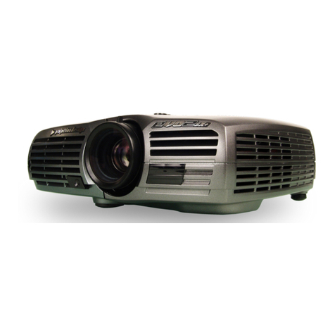 Projectiondesign evo2sx+ user guide