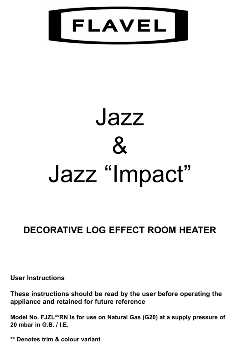 Flavel Jazz Impact User manual Flavel Jazz Impact User manual