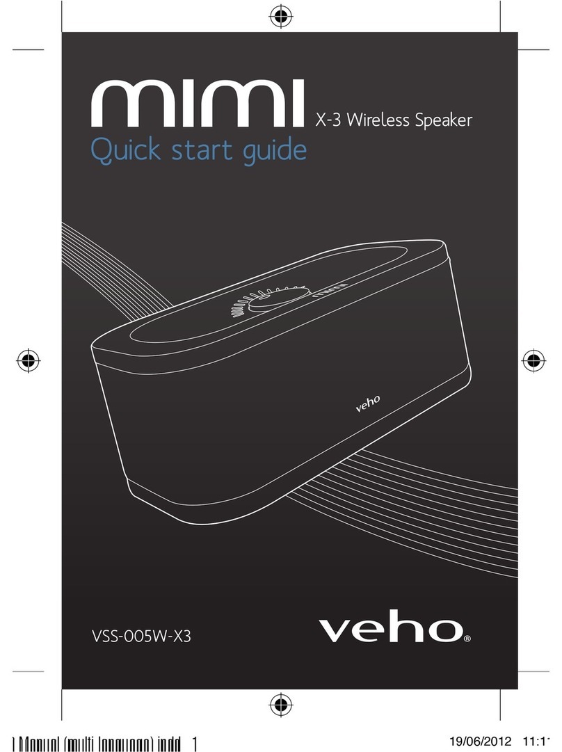Veho mimi X-3 quick start guide