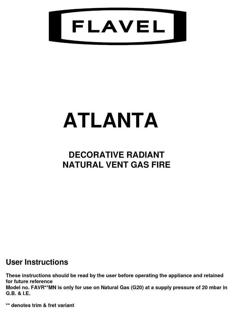 Flavel Atlanta User manual