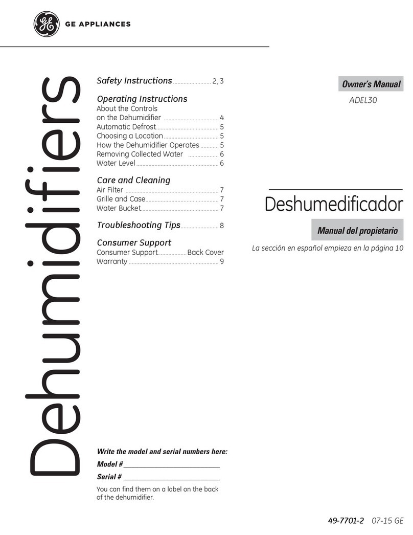 GEAppliances ADEL30 User manual