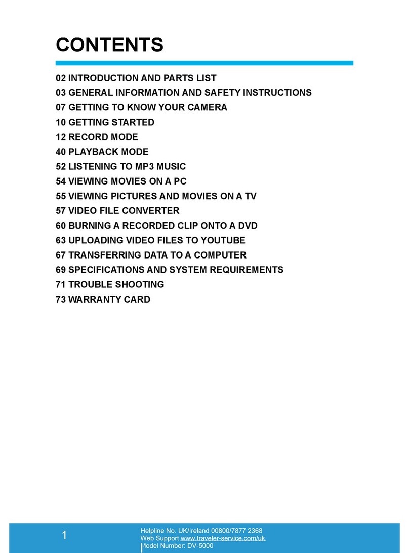 Traveler DV-5000 User manual