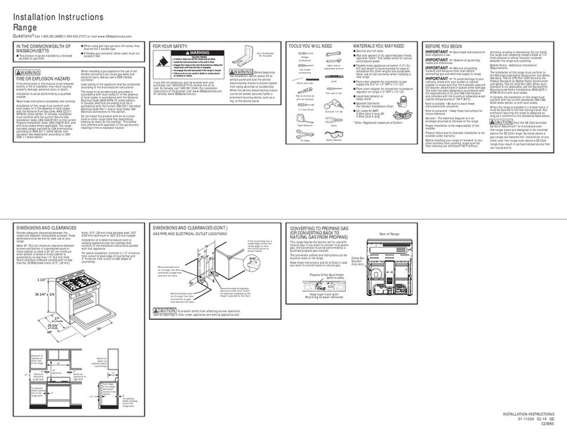 GE Cafe C2S985SETSS User manual