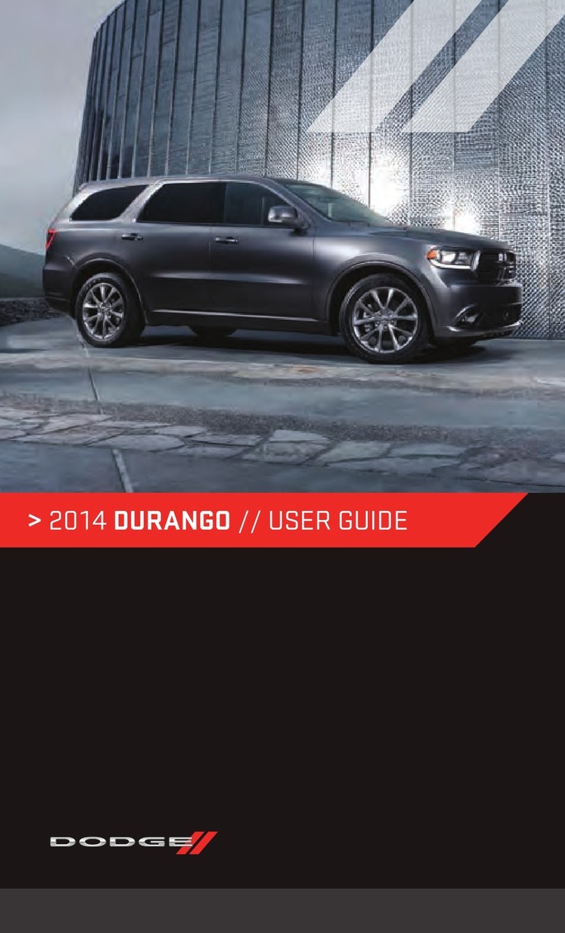 Dodge 2014 Durango User manual