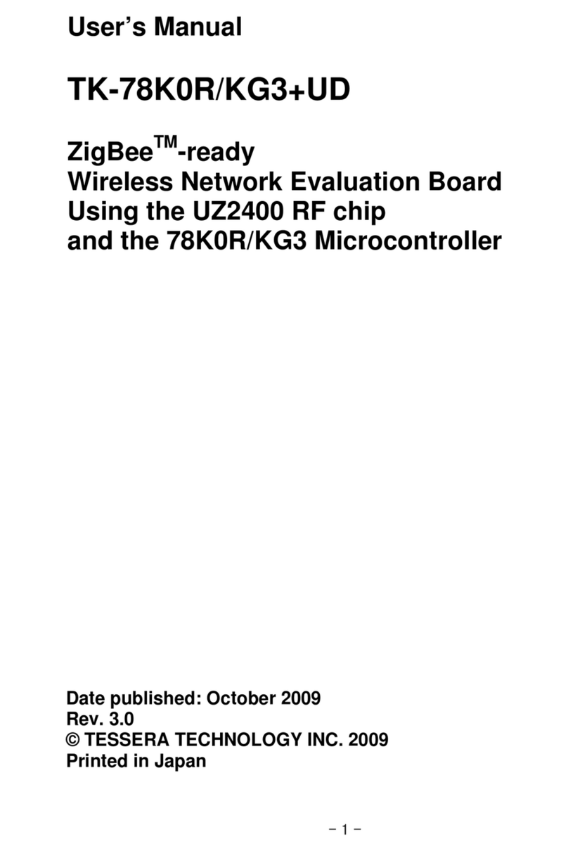 TESSERA TK-78K0R/KG3+UD user manual