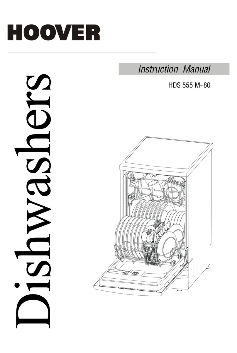 Hoover HDS 555 M-80 User manual