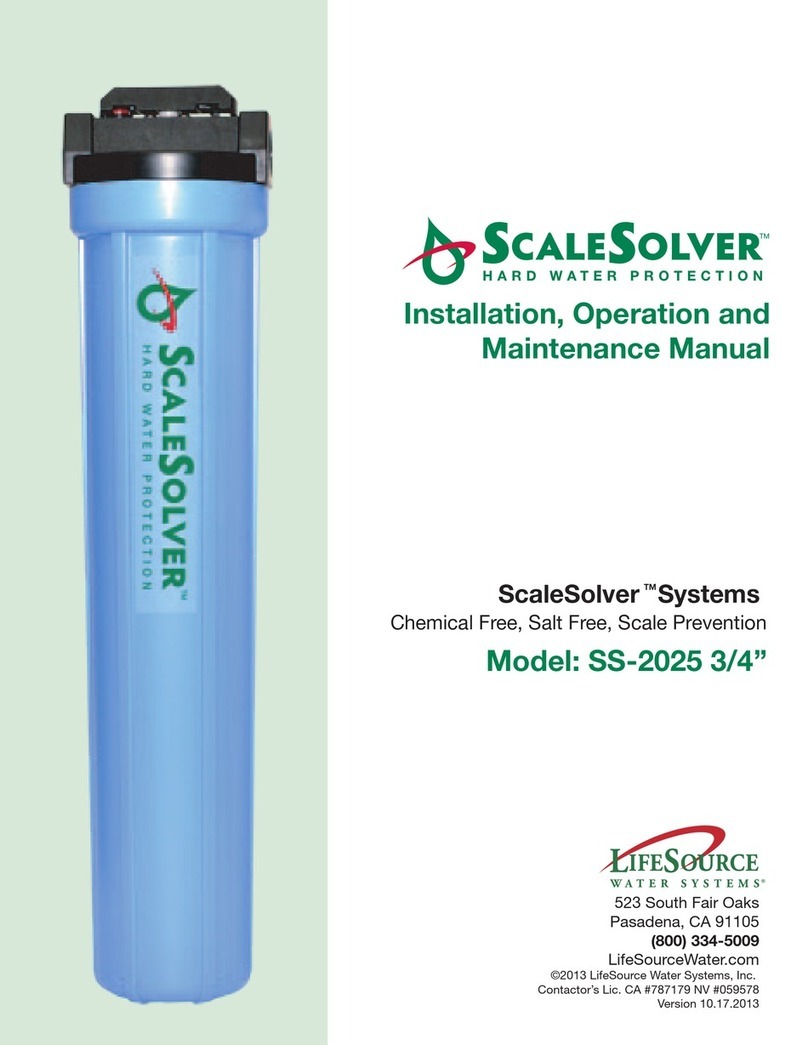 ScaleSolver 97SLP Installation, operation and maintanance manual