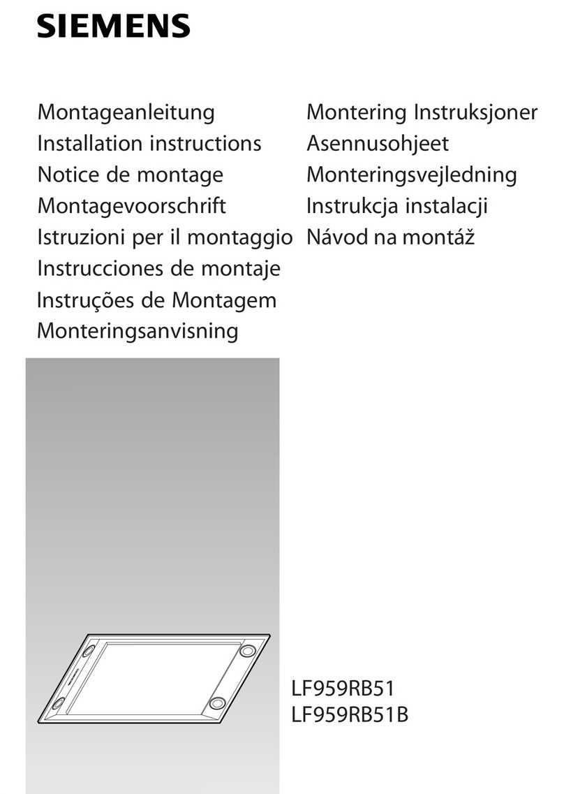 Siemens LF959RB51 User manual