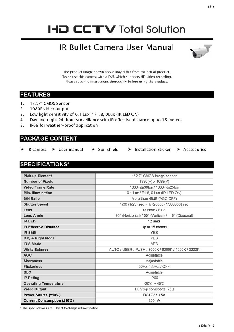 AGI Security VC-CA-HTTR831 user manual