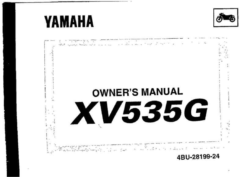 Yamaha 1995 XV535G User manual