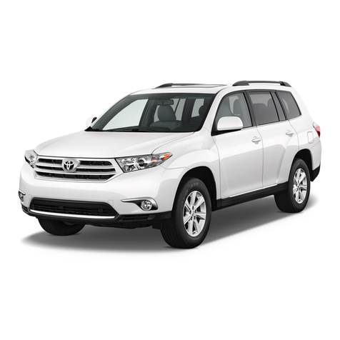 Toyota Highlander 2012 User manual
