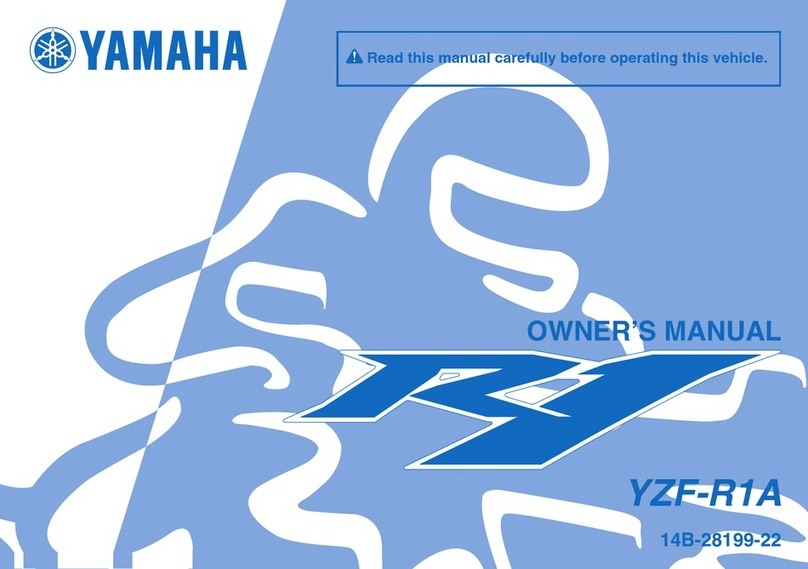 Yamaha 2011 YZF-R1A User manual Yamaha 2011 YZF-R1A User manual