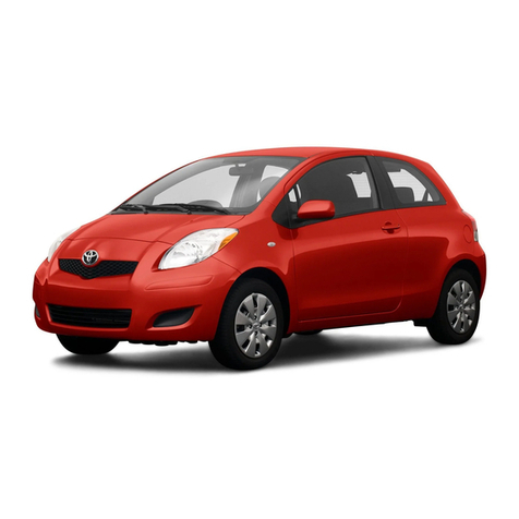 Toyota 2009 Yaris Hatchback owner's manual
