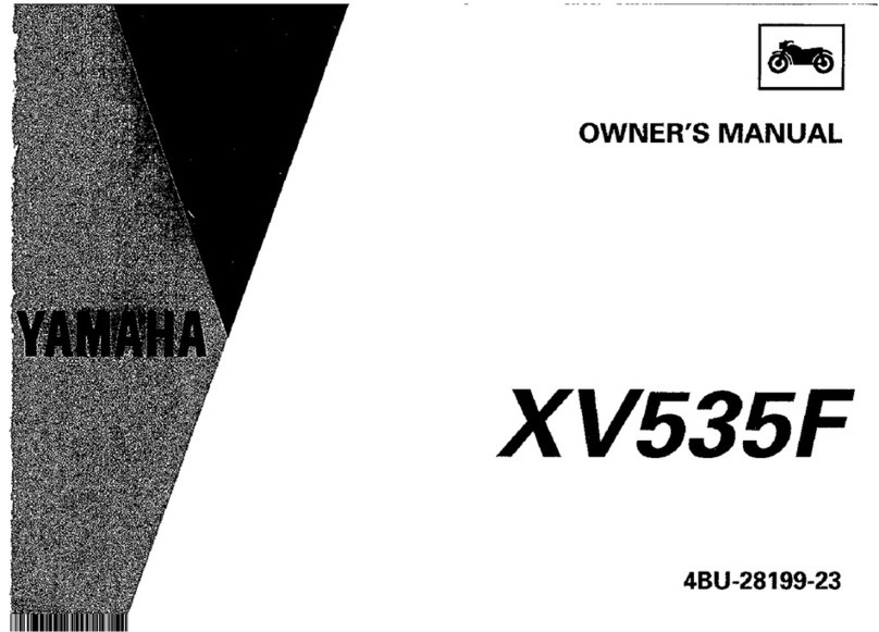 Yamaha 1994 XV535F User manual