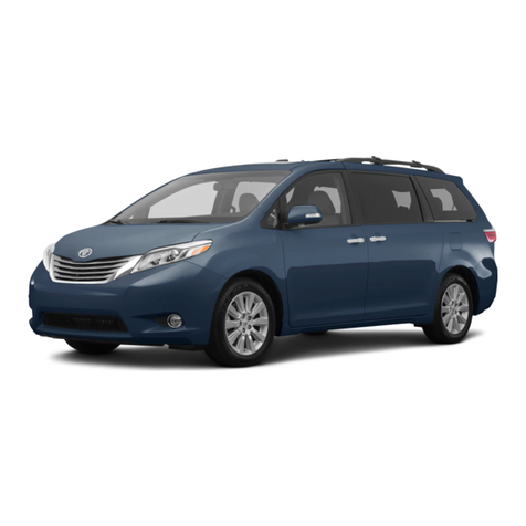Toyota 2015 Sienna User manual