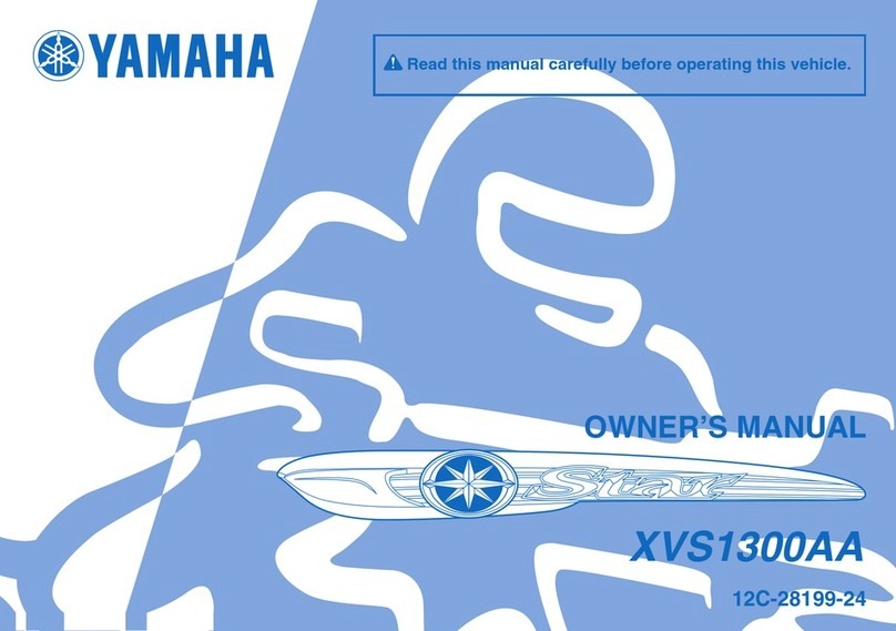 Yamaha 2011 XVS1300AA owner's manual