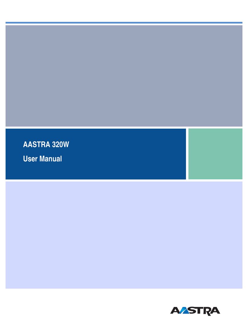 Aastra 320w User manual
