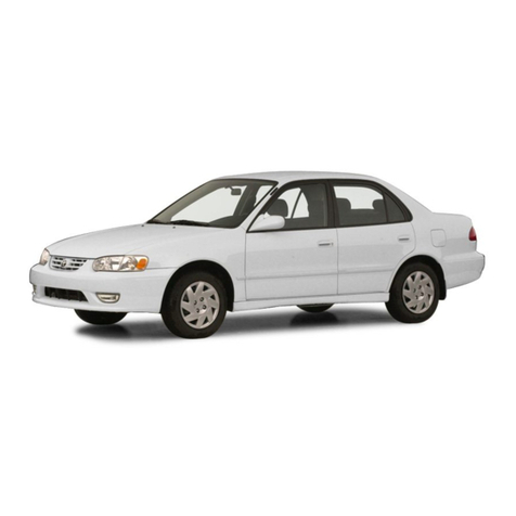 Toyota Corolla 2001 User manual