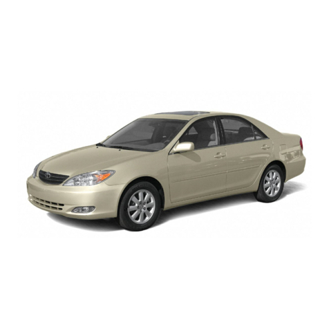 Toyota Camry 2004 User manual Toyota Camry 2004 User manual