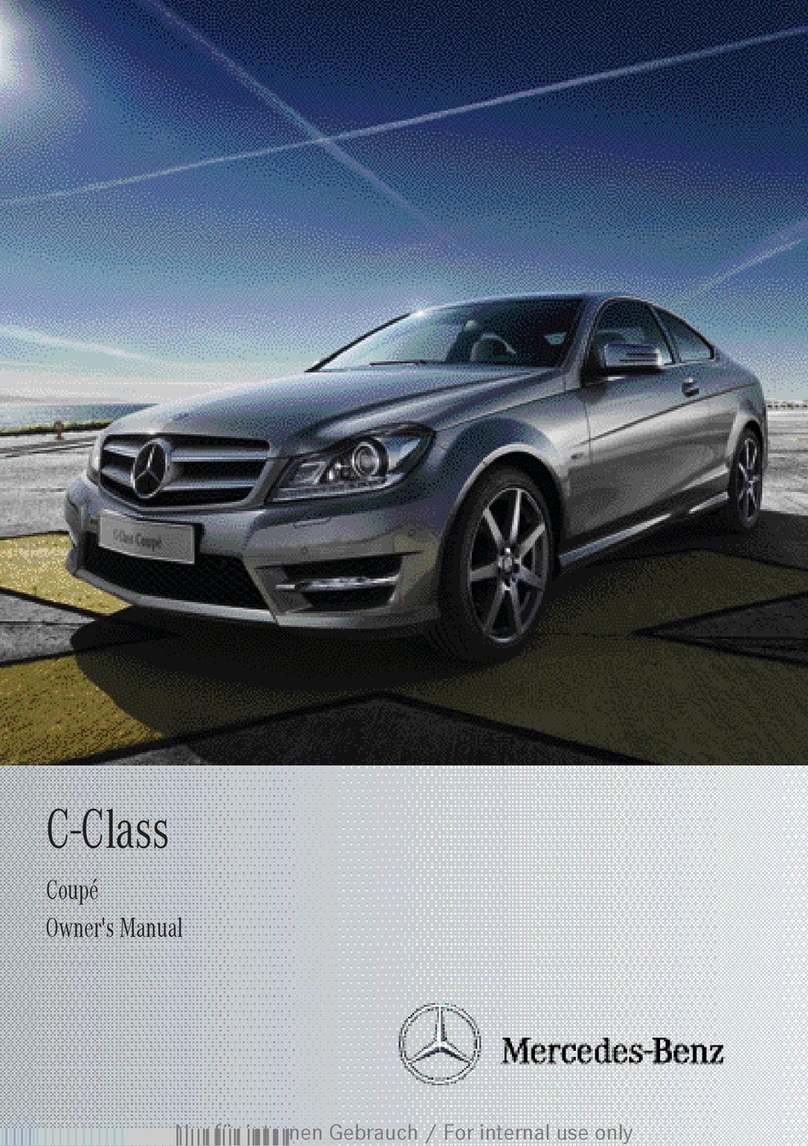 Mercedes-Benz 2013 C-Class Coupe owner's manual