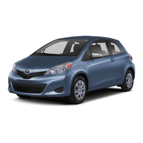 Toyota 2013 Yaris User manual