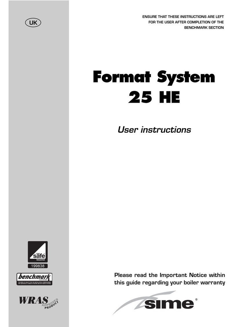 Sime Format System 25 HE User manual