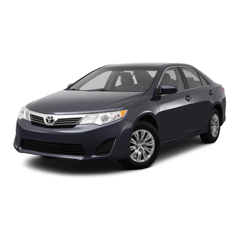 Toyota 2012 CAMRY LE owner's manual