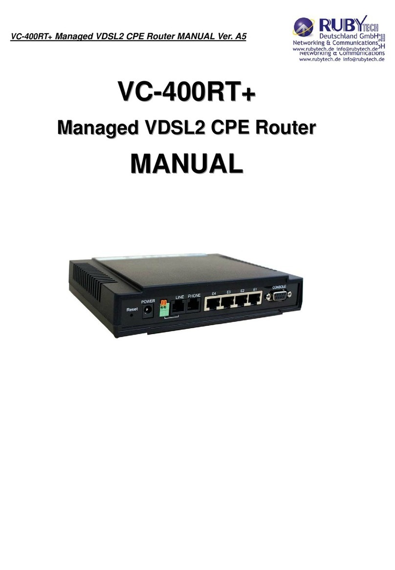 Ruby Tech VC-400RT+ manual