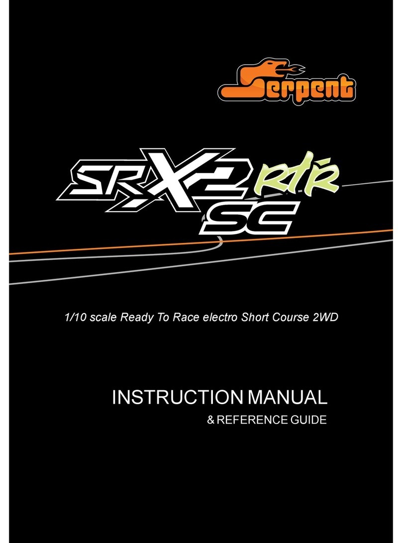Serpent SRX2 RTR SC User manual