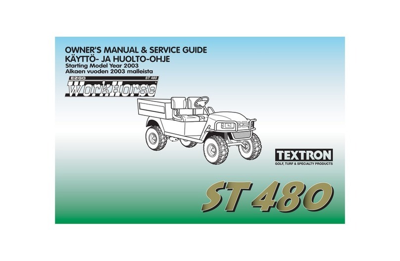 Textron ST480 User manual Textron ST480 User manual
