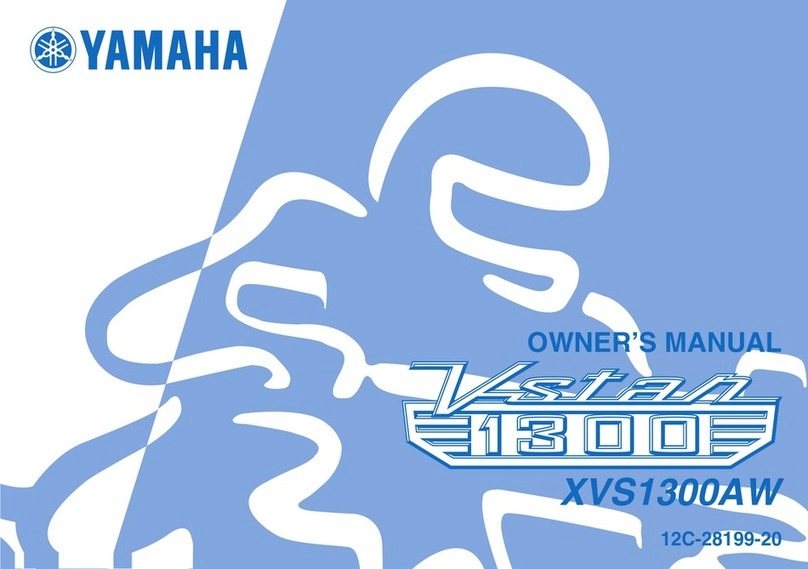 Yamaha XVS1300AW 2007 owner's manual