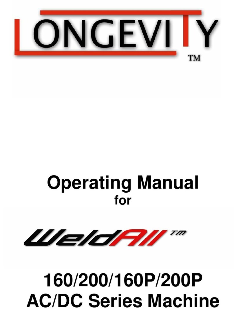 Longevity WeldAll 200P User manual