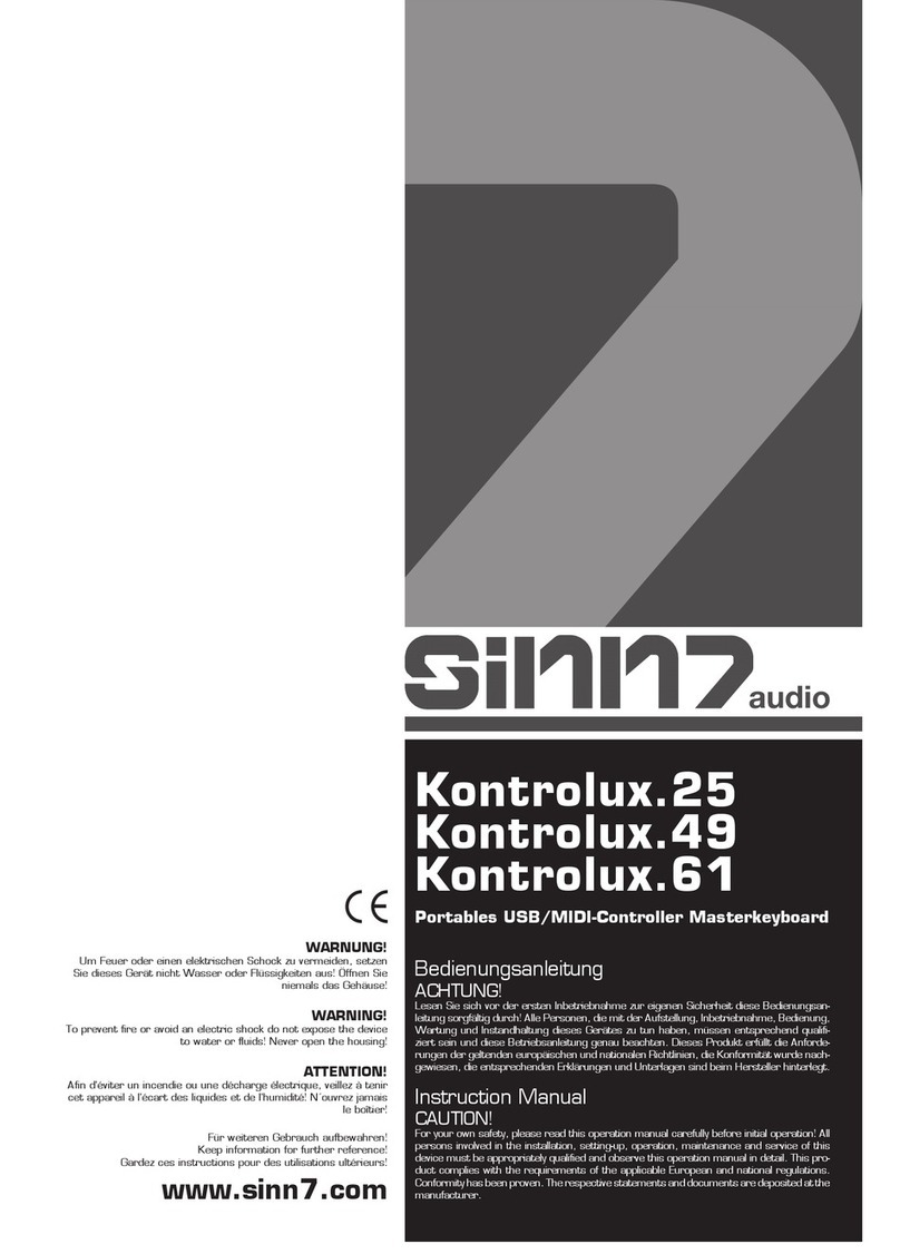 Sinn7 Kontrolux.61 instruction manual