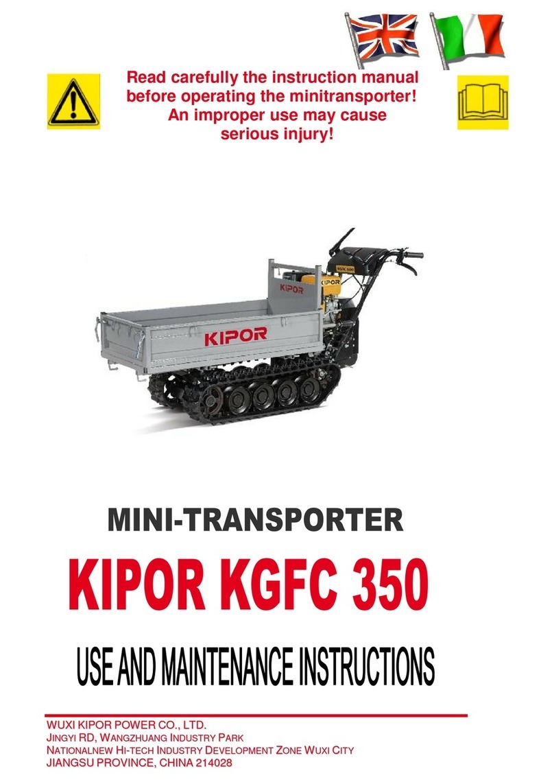 Kipor KGFC 350 Use and maintenance instructions Kipor KGFC 350 Use and maintenance instructions