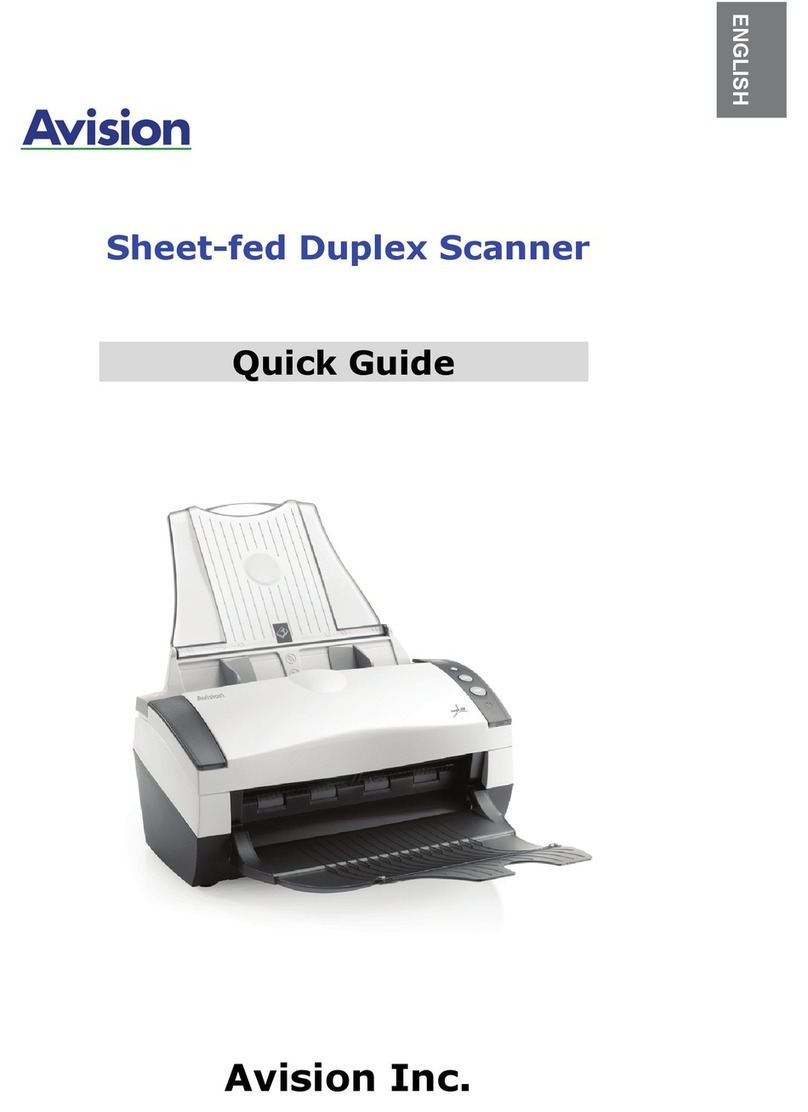 Avision AV220D2 Plus User manual