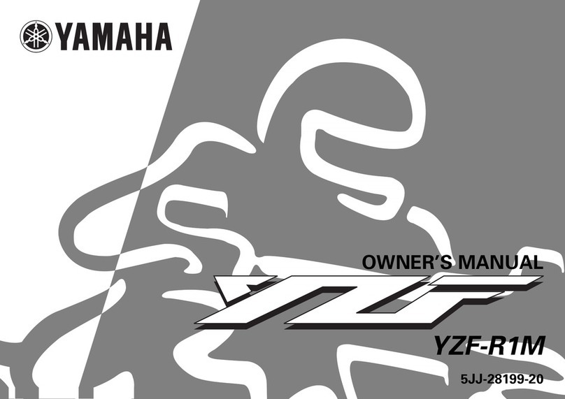 Yamaha 2001 YZF-R1M owner's manual