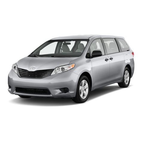 Toyota 2012 Sienna owner's manual